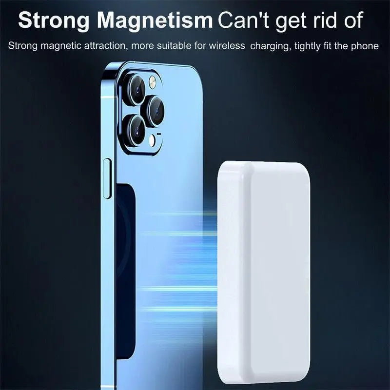 5000mAh Magnetic Power Bank for Phone 12-17 Series with MagSafe