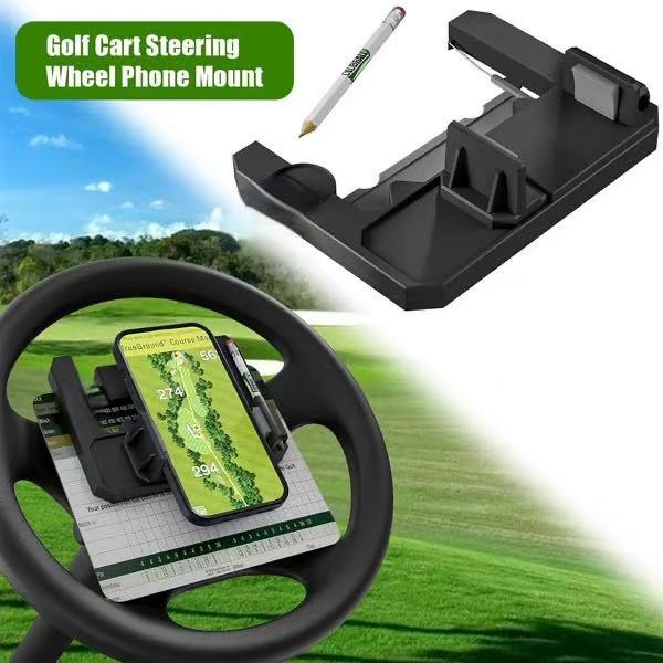 ⛳ Golf Cart Steering Wheel Phone Mount