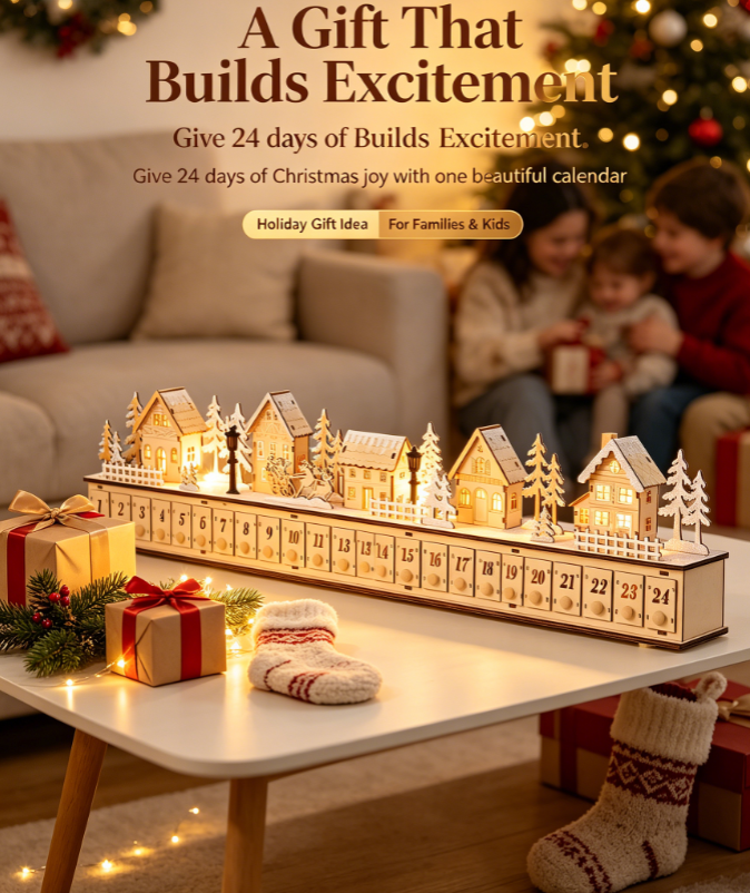 Home Reflections Christmas Village Advent Calendar