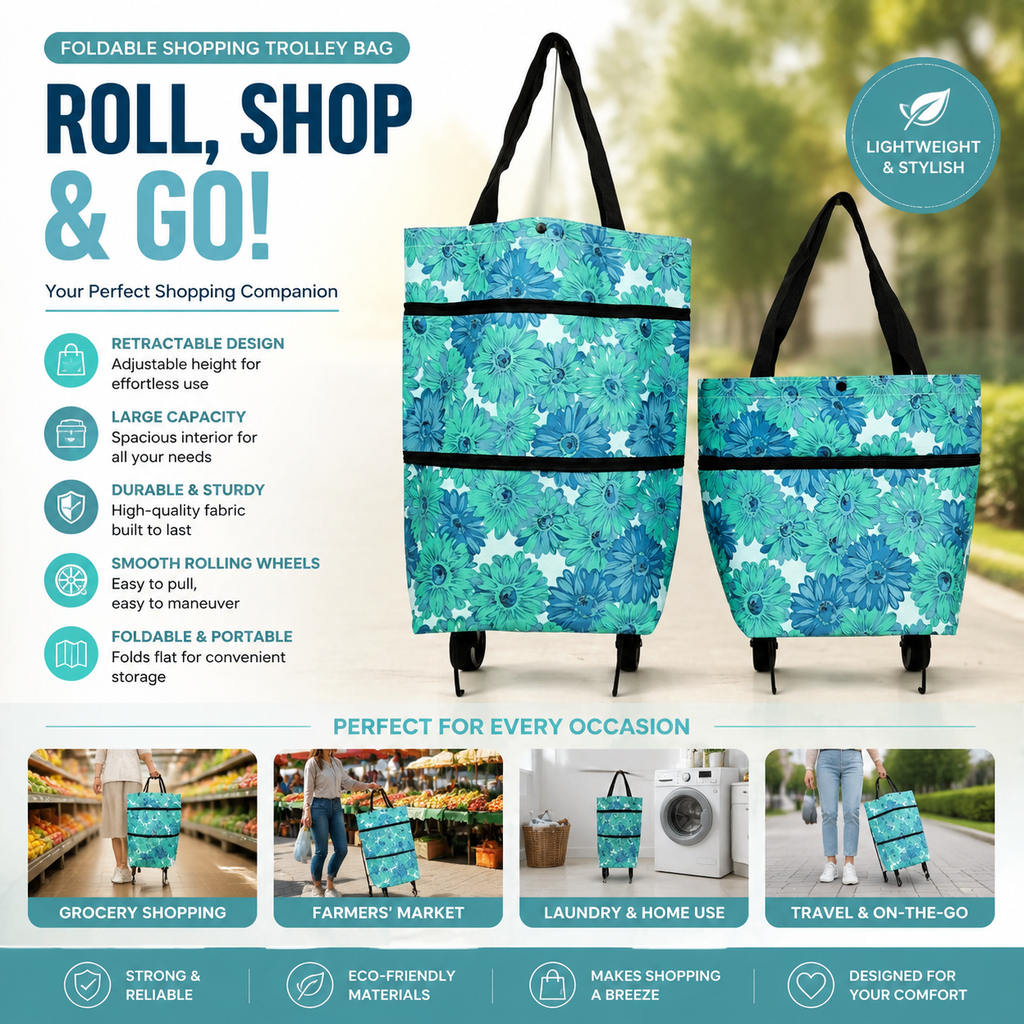 🔥HOT SALE 49% OFF🔥Foldable 2-in-1 Shopping Bag