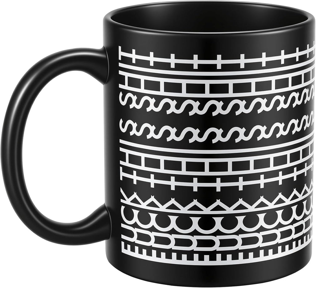 Birthday Gifts for Women，Funny Gag Gifts for Men, Hidden Message Ceramic Coffee Mug, White Elephant Gifts, Unique Office Prank Gag Gifts for Coworkers Coffee Lover