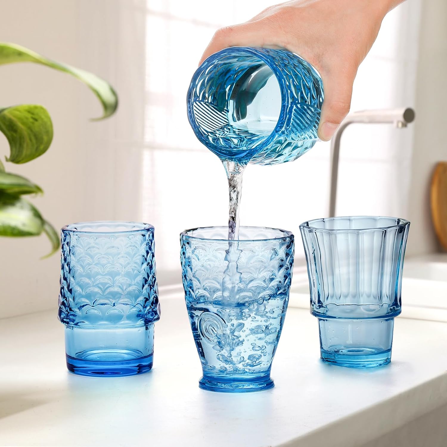 🐠Fish Shaped Stacking Tumbler Glasses