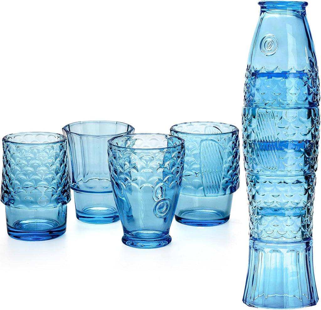🐠Fish Shaped Stacking Tumbler Glasses