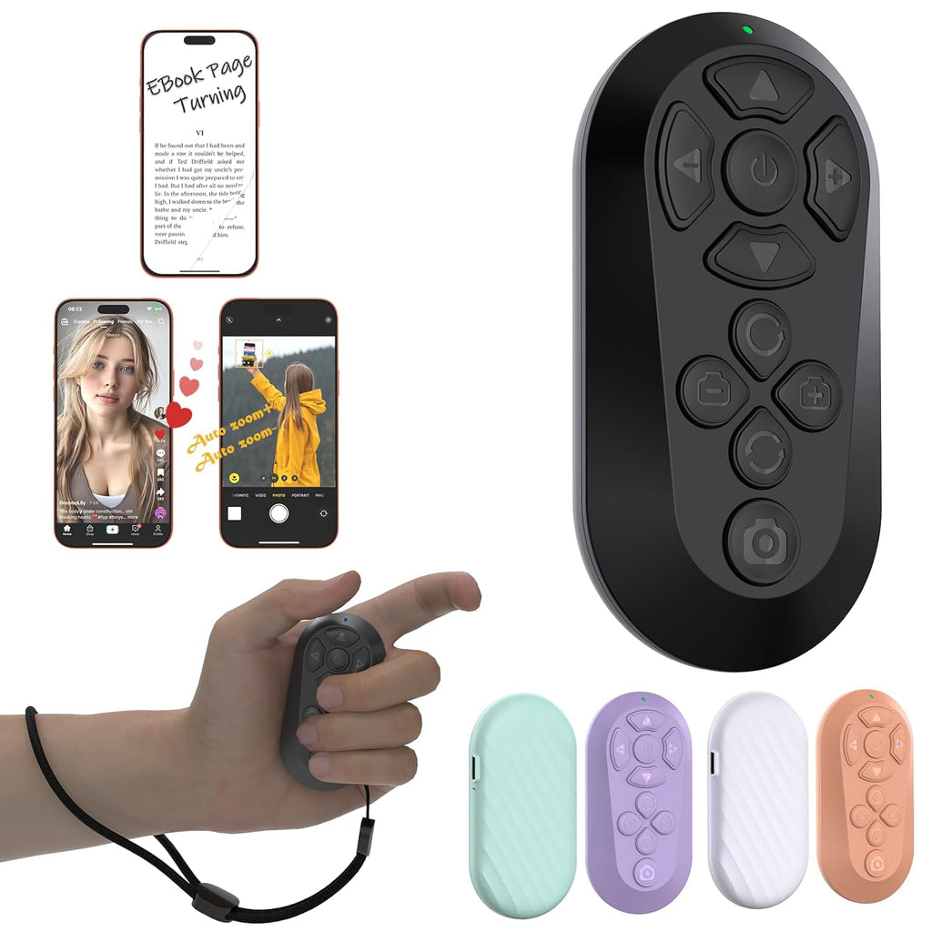 📱2026 New Release Remote Control for TikTok Scrolling – Wireless Scroller & Camera Shutter