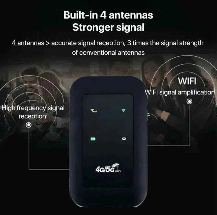 📶👍🏻 All-Network Pocket WiFi 🔥 Instant Connection, No Setup Required