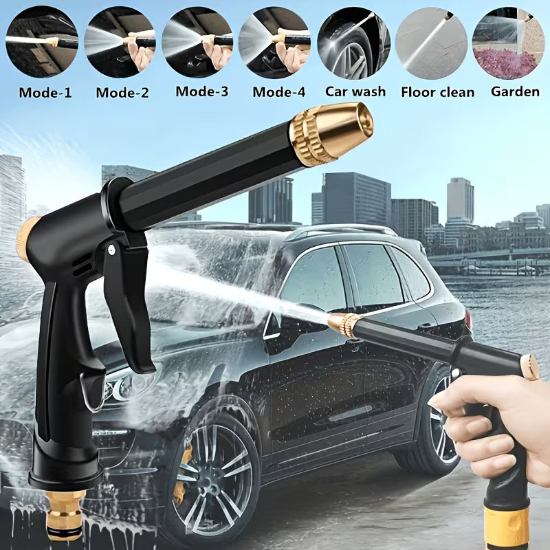 🔥High-Pressure Water Gun – Handheld Car Wash + Garden Sprayer + Household Cleaner