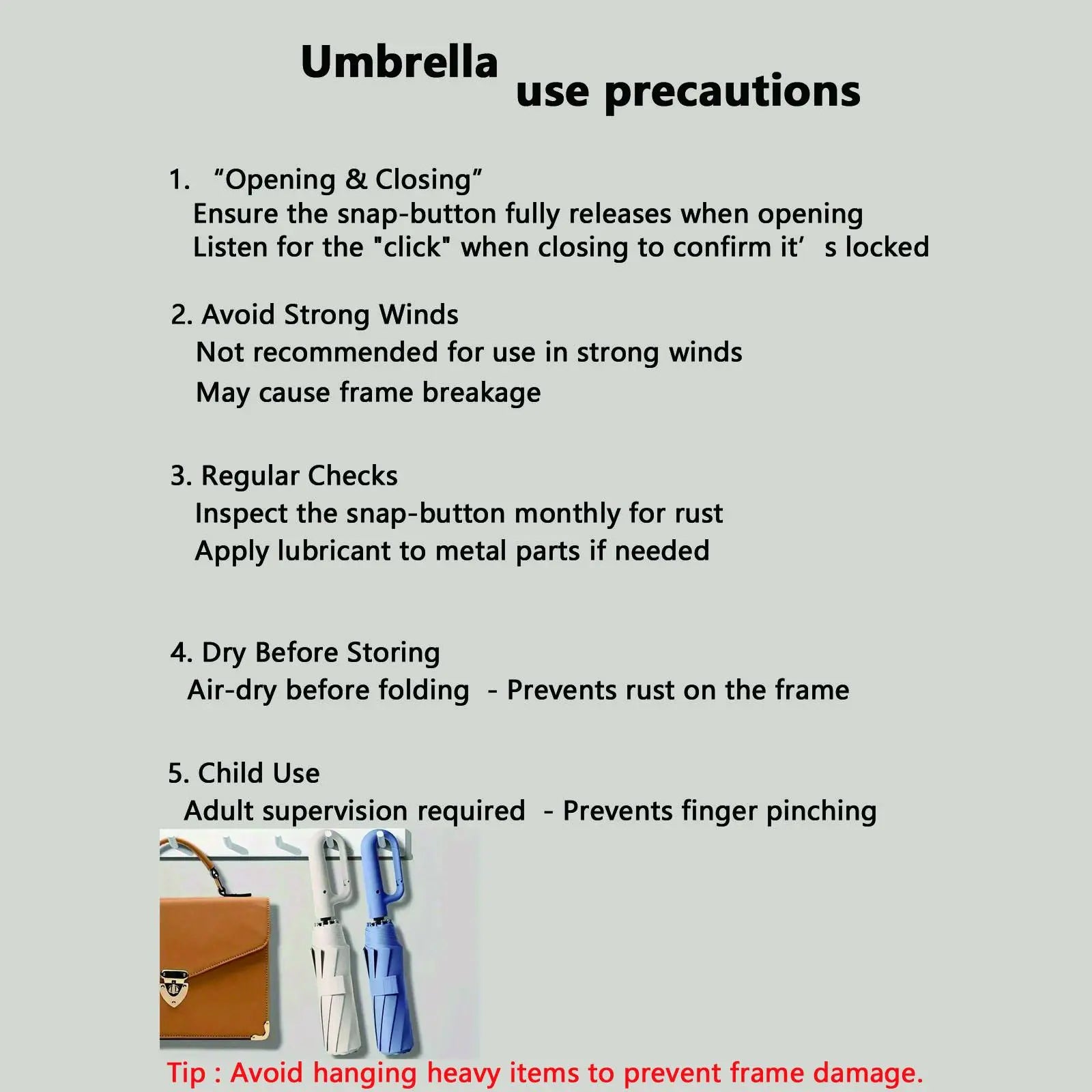🌂Automatic Folding Umbrella,Portable Rain Umbrella with Loop Buckle, Windproof & Waterproof Umbrella for Men & Women