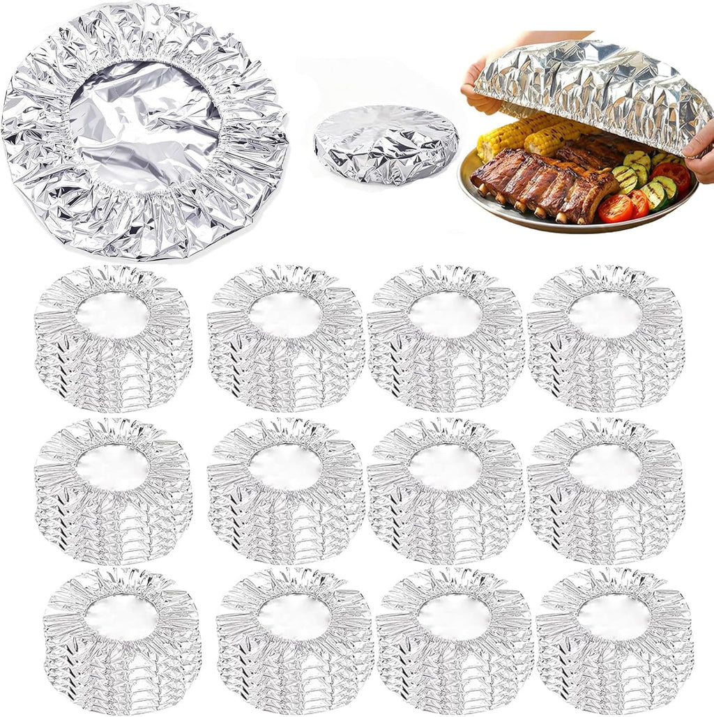 Aluminum Foil Heat Shield Covers – No Plastic 🥘