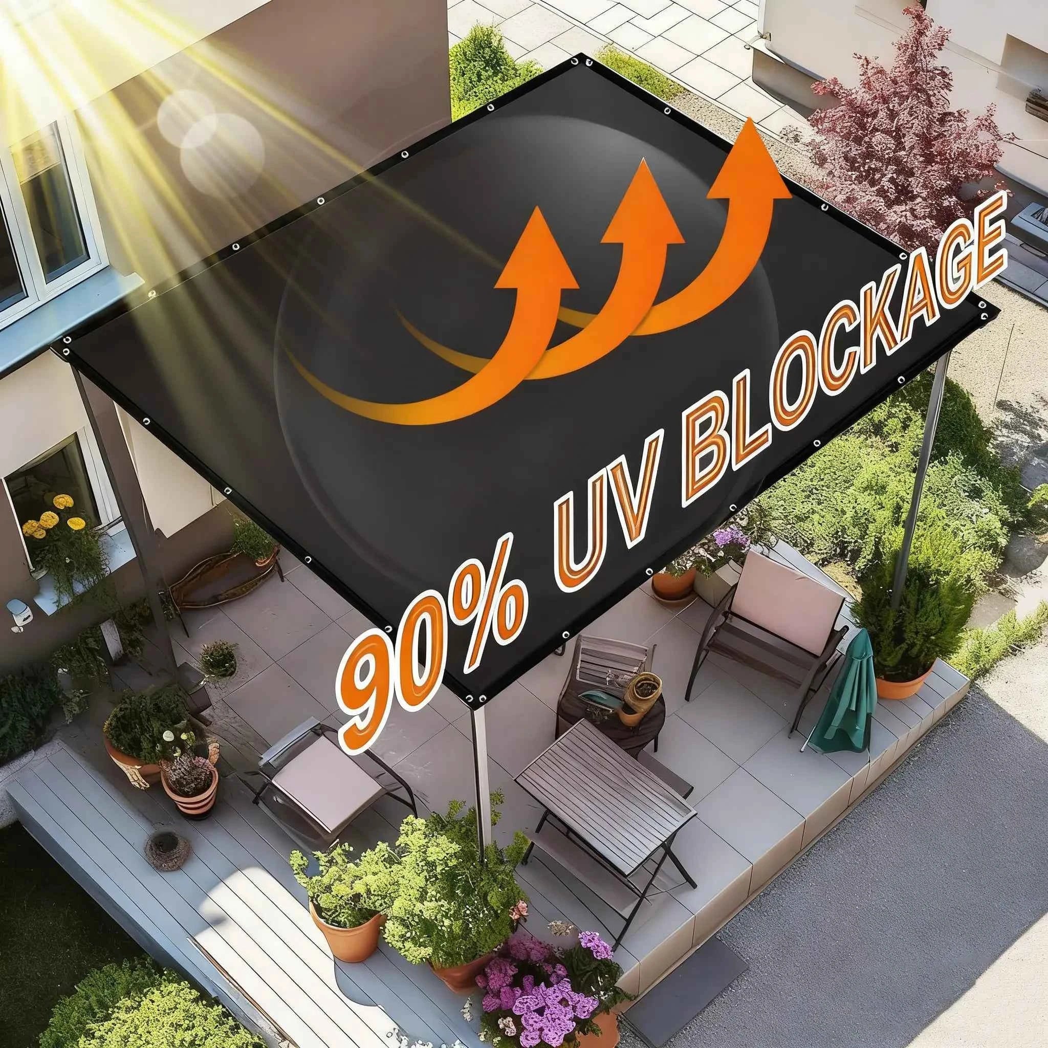 🔥Summer Hot Sale Promotion-49% OFF🌞-Outdoor courtyard shade net