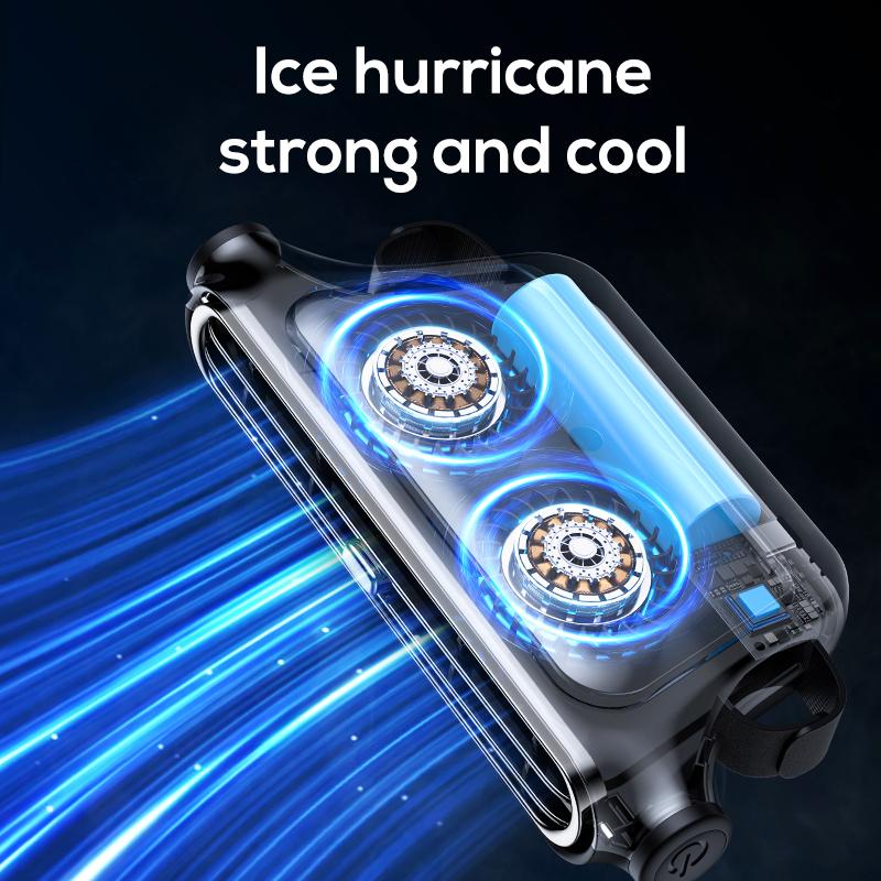 Car Seat Fan 🌬️ – 3-Speed Rechargeable Clip-On Fan with 3000mAh Battery 🔋 | USB-C Charging ⚡