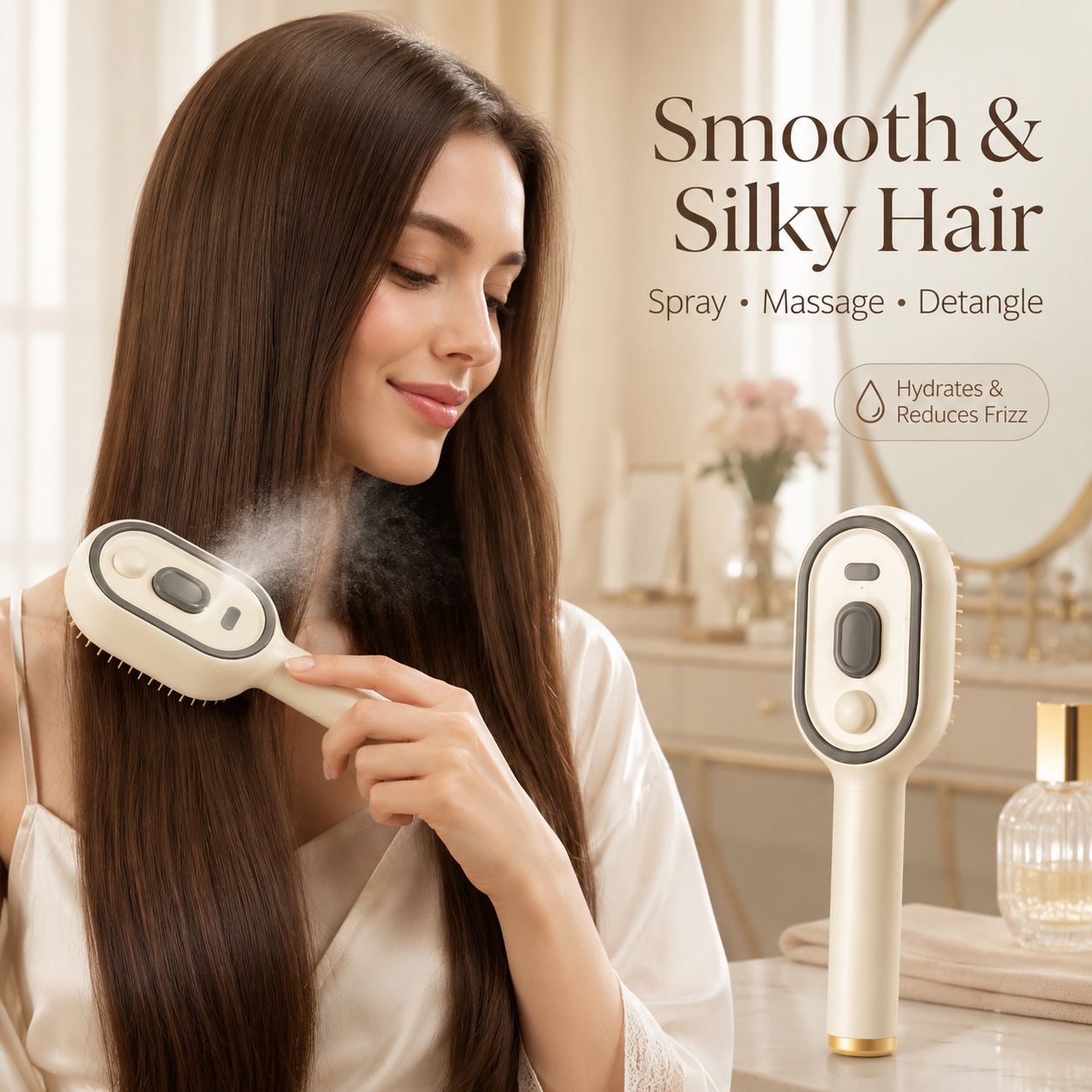 Electric Spray Air Cushion Massage Comb