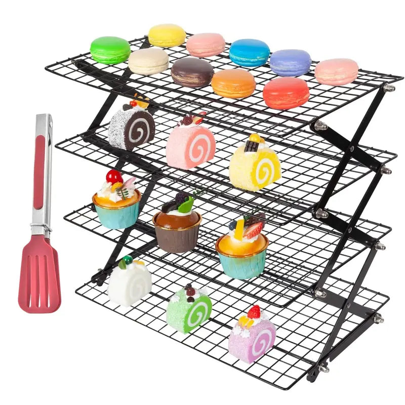 Geesta 2/3/4-Tier Upgraded Collapsible Cooling Rack