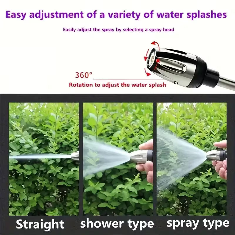 🔥High-Pressure Water Gun – Handheld Car Wash + Garden Sprayer + Household Cleaner