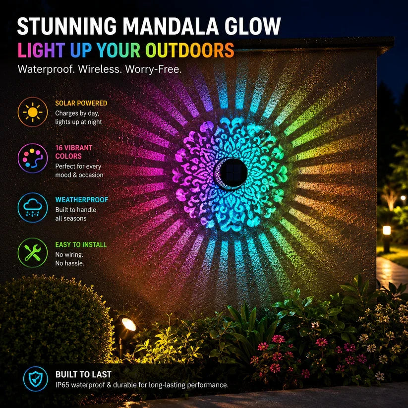 🔥2026 New Solar Mandala Lights