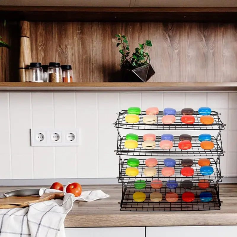 Geesta 2/3/4-Tier Upgraded Collapsible Cooling Rack