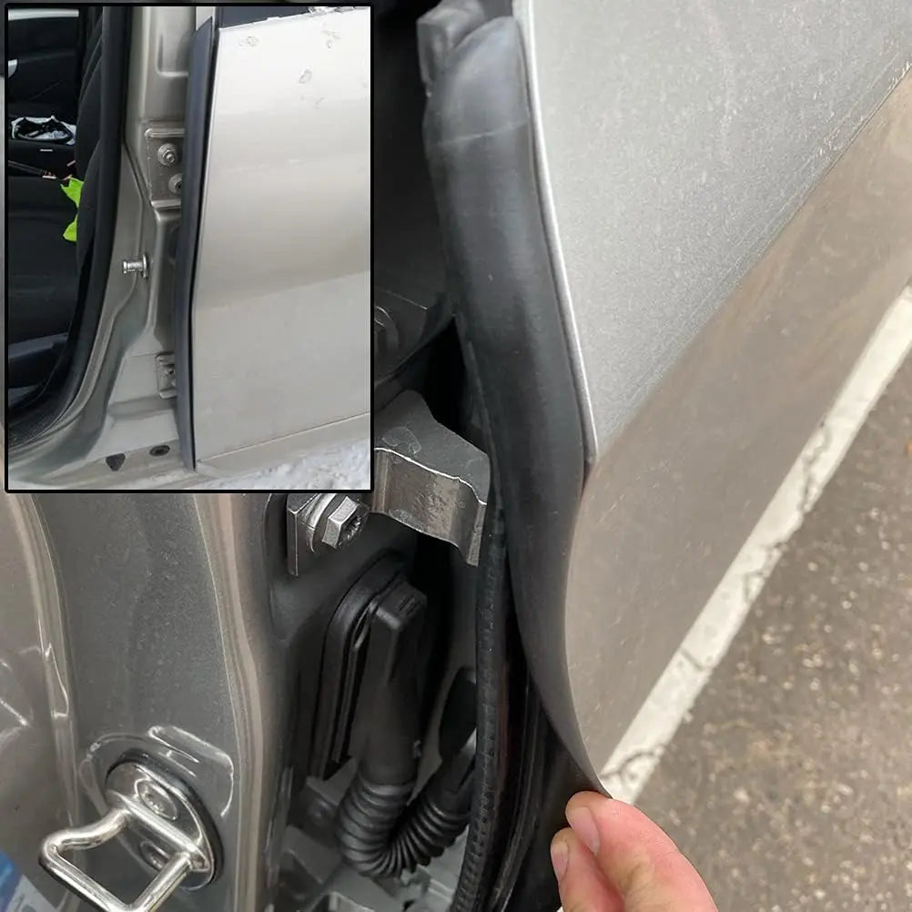 Car Door Seal Strip - 2PCS B-Pillar Seal Strip, Automotive Rubber Frame Universal for Cars, Trucks, SUV, RVs