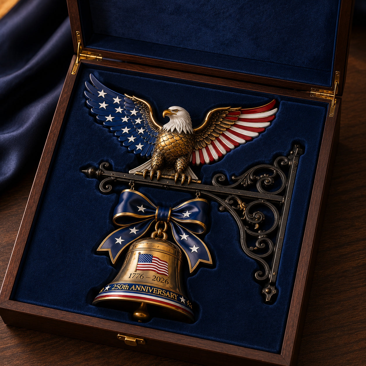 Best Sellers🔔 Ring in the Semiquincentennial: 1776-2026 "Spirit of Liberty" Eagle Bell