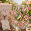 🌸🌿Garden Morning Bliss Glass Tea Cup☀️☕