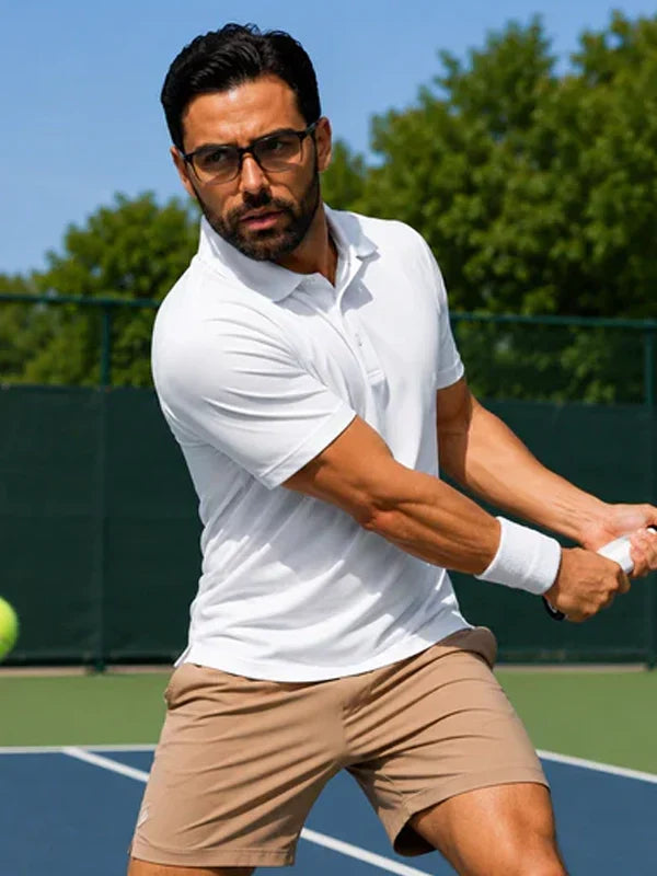 ⚡Men's Quick-Dry Performance Polo Shirt | Moisture-Wicking & UPF30+