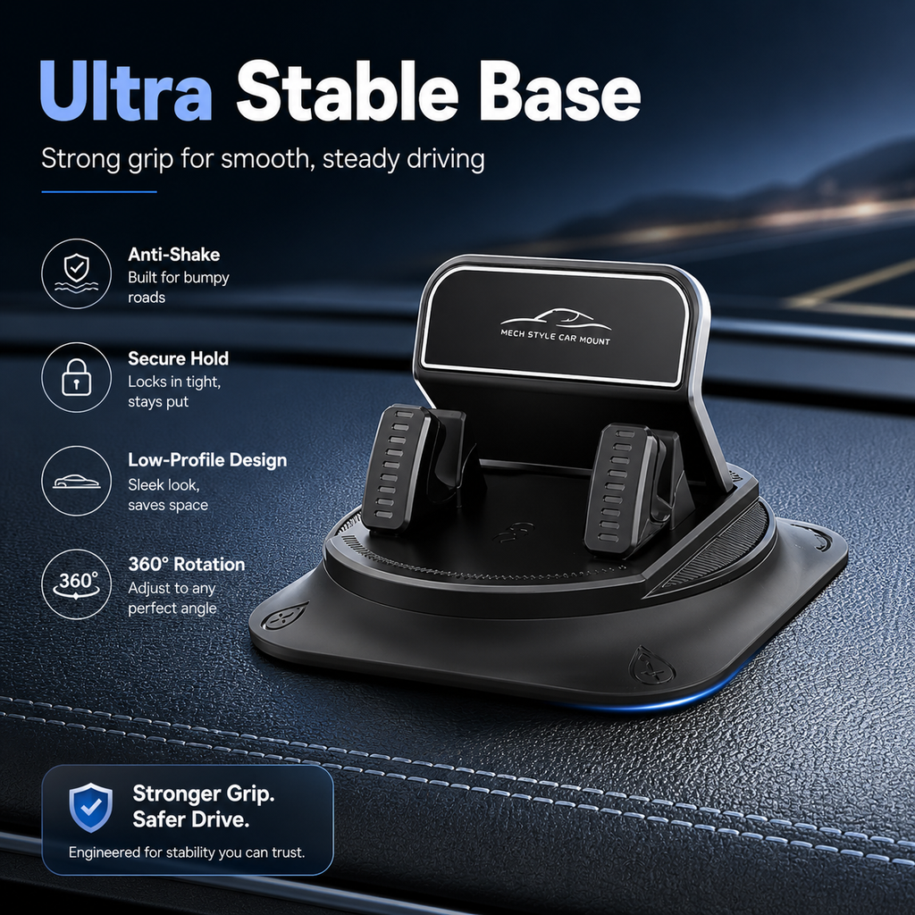 ❤️‍🔥Hot Sale-Car phone holder 360 degree rotation