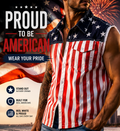 👕American Flag Denim Vest USA 250th Birthday Independence Day Sleeveless Unisex Summer Casual Jacket（副本）