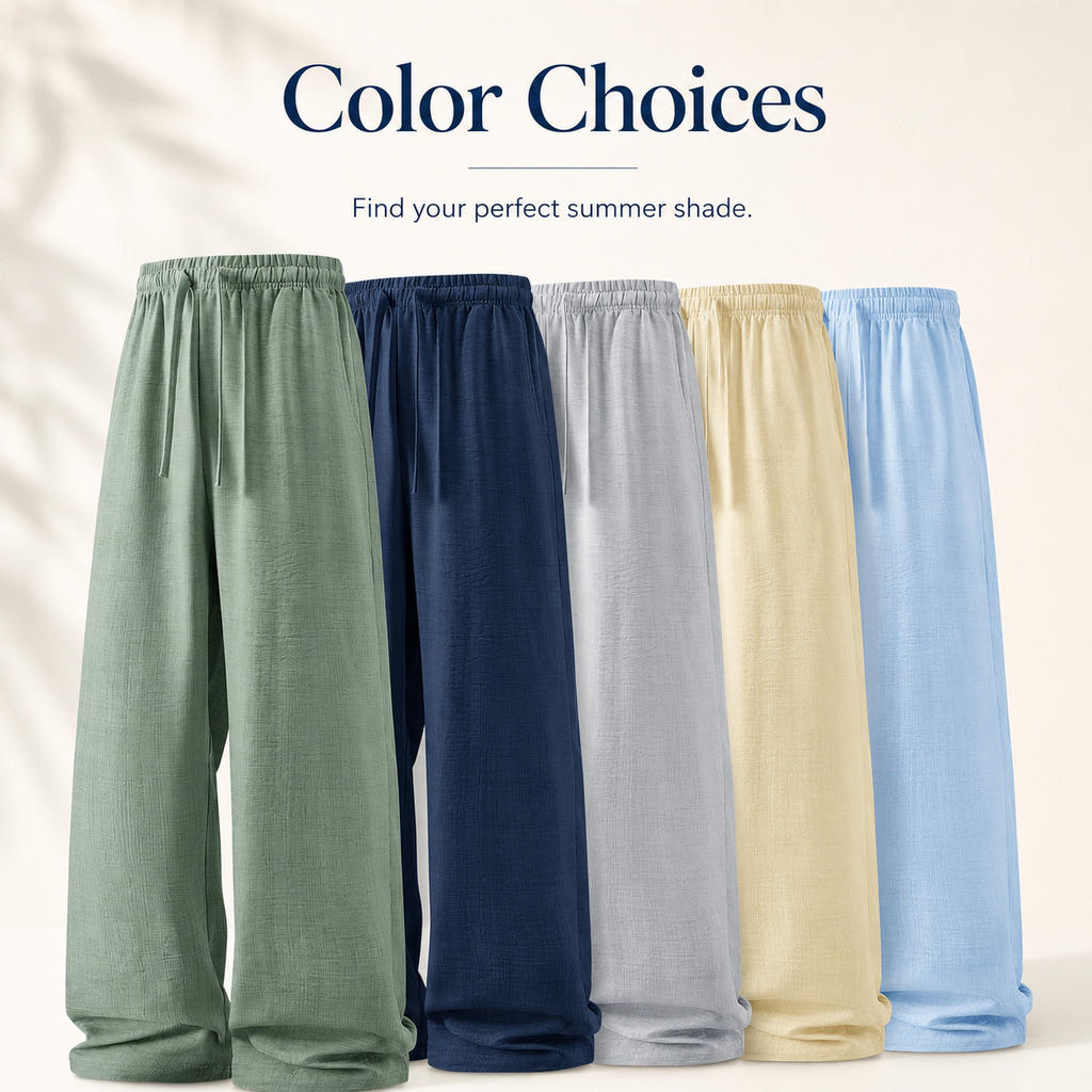 Cool & Breathable Summer Pants👖