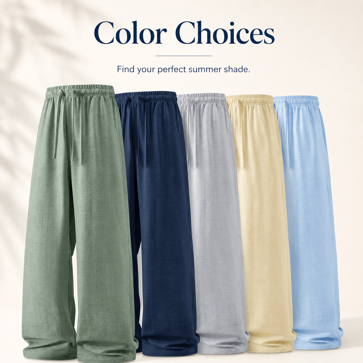 Cool & Breathable Summer Pants👖