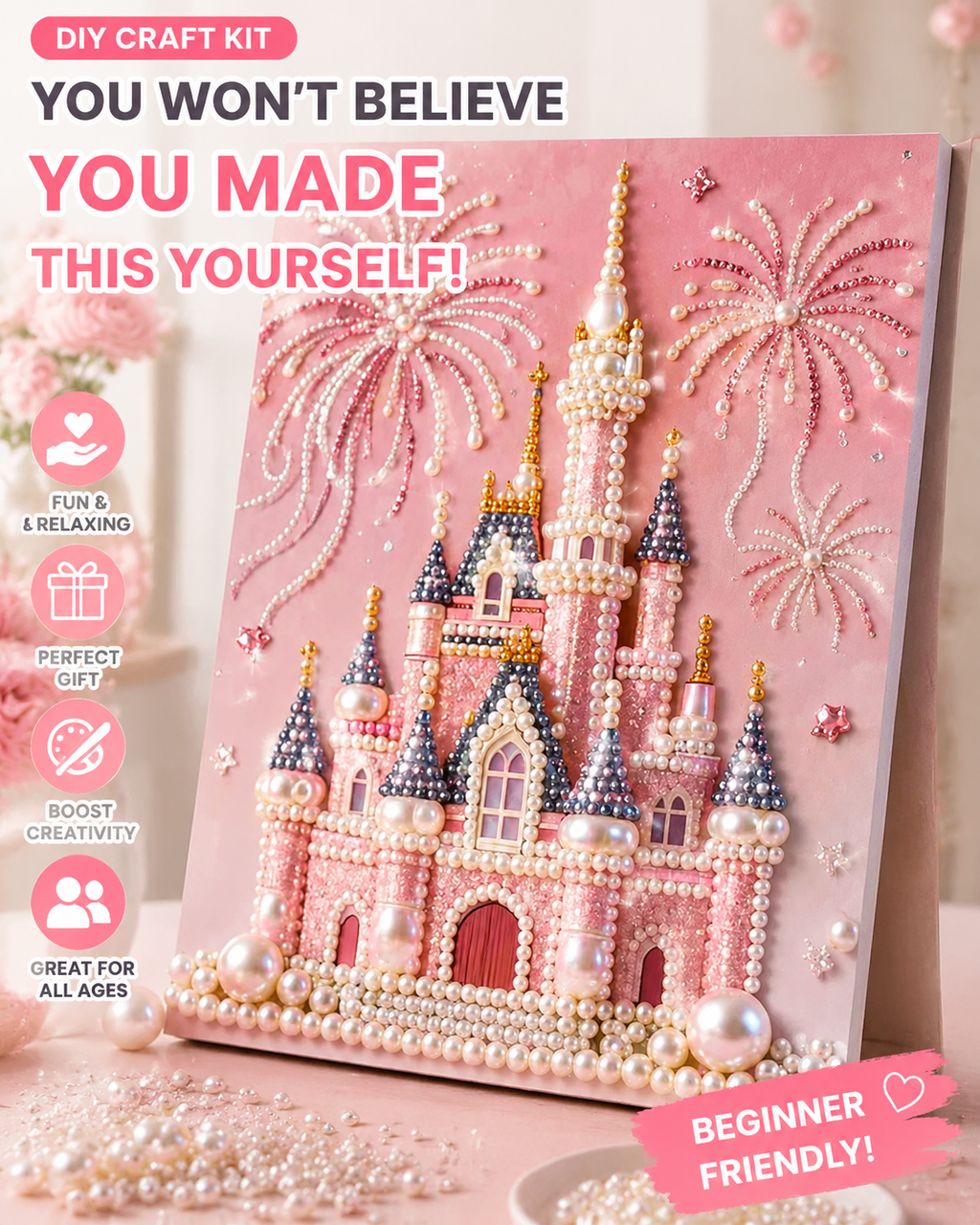 🖋️ DIY Craft Kit for Beginners – Fun Handmade Creative Activity Set for Kids & Adults
