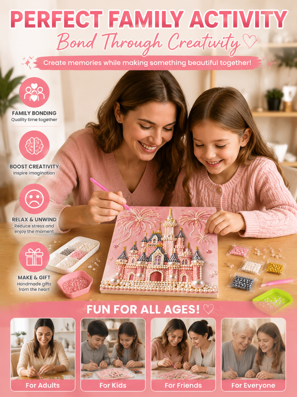 🖋️ DIY Craft Kit for Beginners – Fun Handmade Creative Activity Set for Kids & Adults
