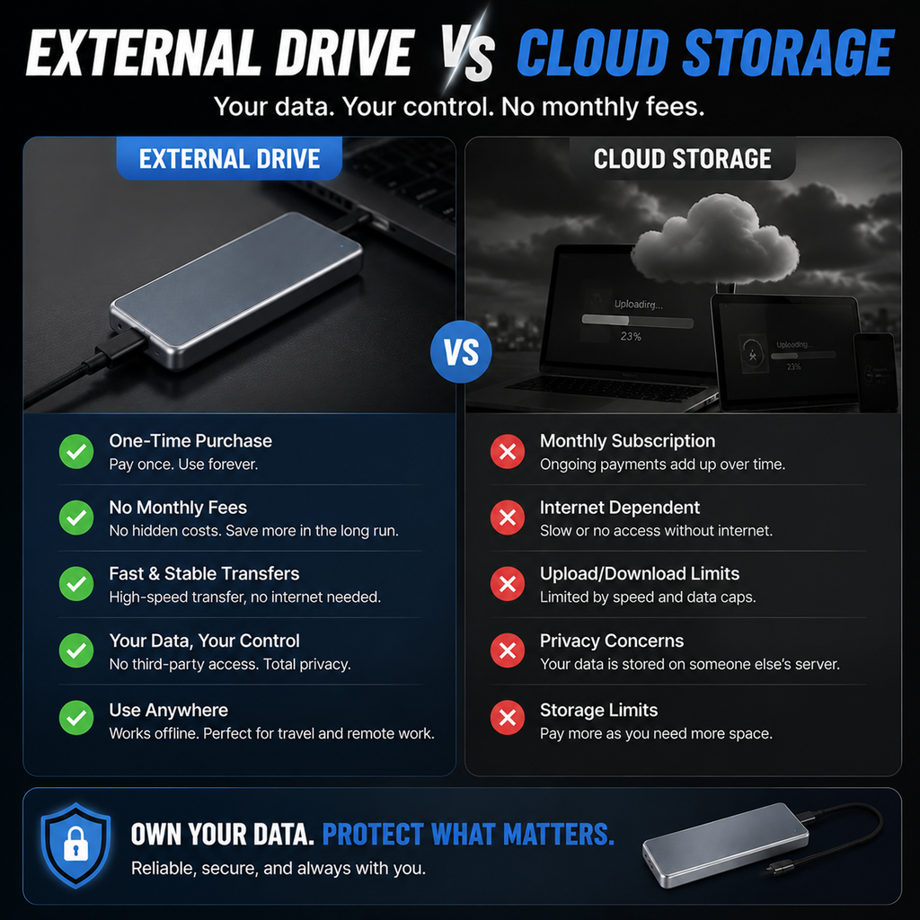 🔥 LAST DAY 50% OFF-Portable External SSD – Protect Your Photos, Videos & Important Files