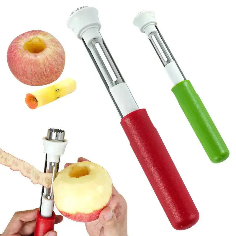 2-in-1 Apple Corer & Peeler Tool | Stainless Steel