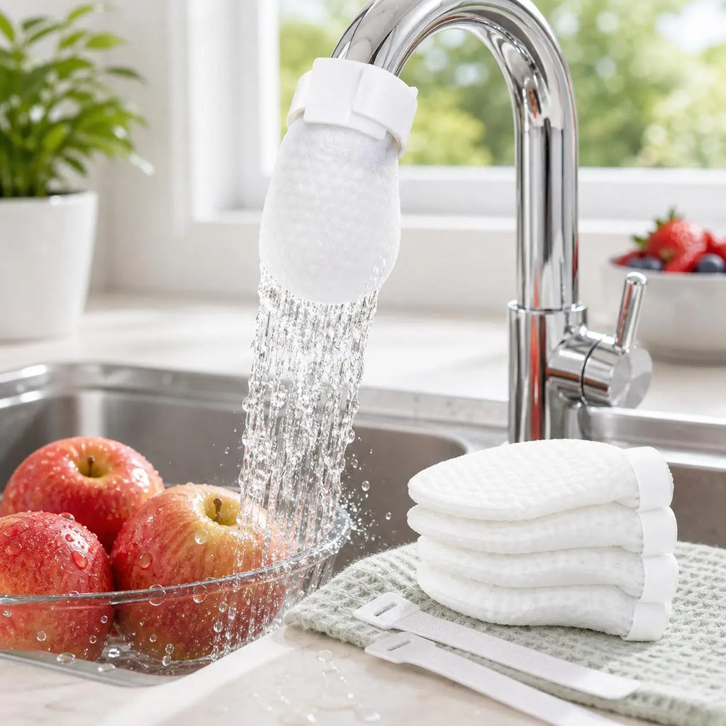 🔥Disposable Faucet Filter Bags – Reduce Sediment & Splash