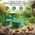 🟢 Natural Peppermint Rodent Repellent Tablets – 12 Pack