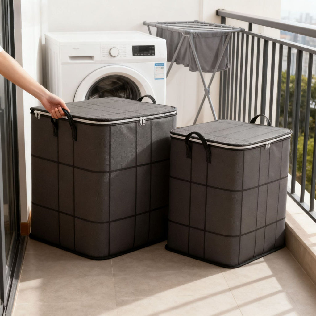 Storage Bag – Extra Large Moving & Closet Organizer for Bedding, Clothes & Blankets