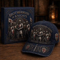 ⚡ Bound By Honor Forged In Steel – Knights Templar Cap