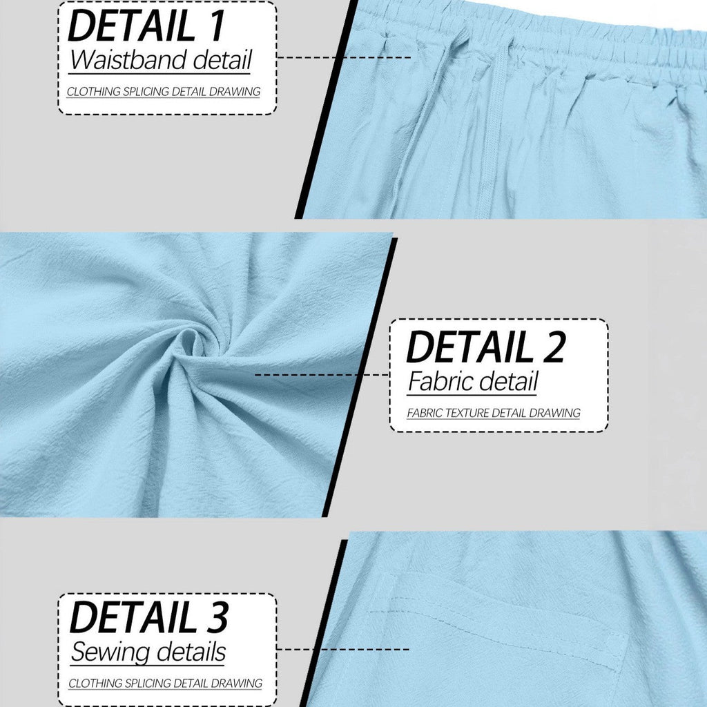 🔥Men’s Solid Color Casual Pants