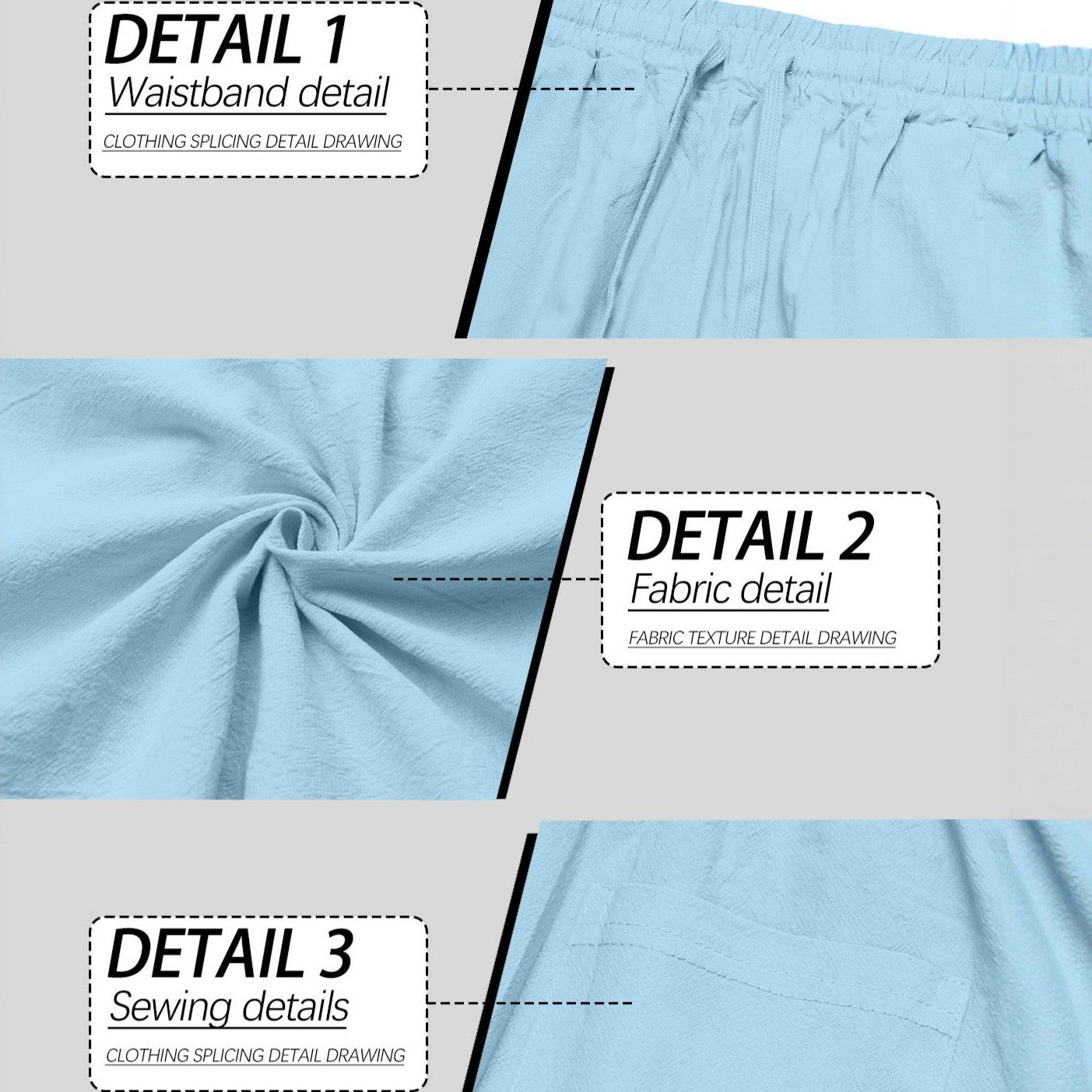 🎁Men’s Solid Color Casual Pants