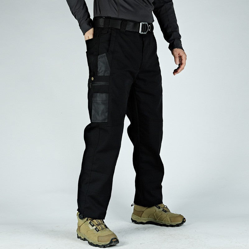 🔥Men's Solid Color Waterproof Tactical Work Pants
