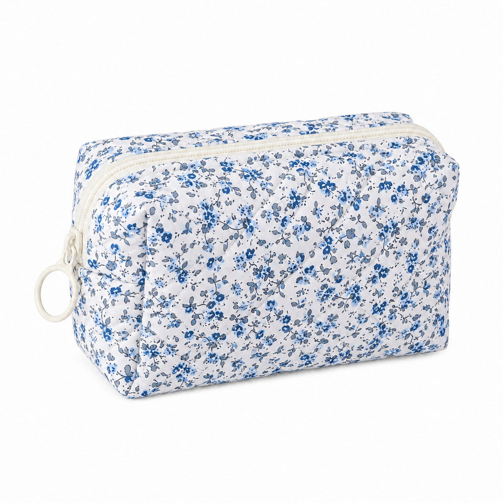 🔥2026 NEW ARRIVAL🔥Puffy Padded Travel Cosmetic Organizer , Wide-Open Makeup Case for Toiletries, Accessories