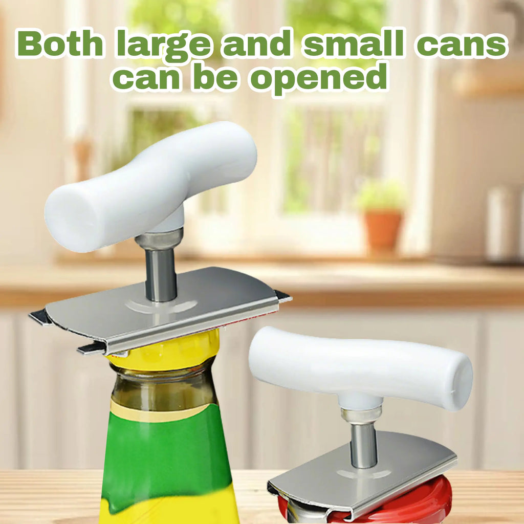 🔧 Stainless Steel Jar Opener – Easy Grip for Mason Jars & Sauce Cans