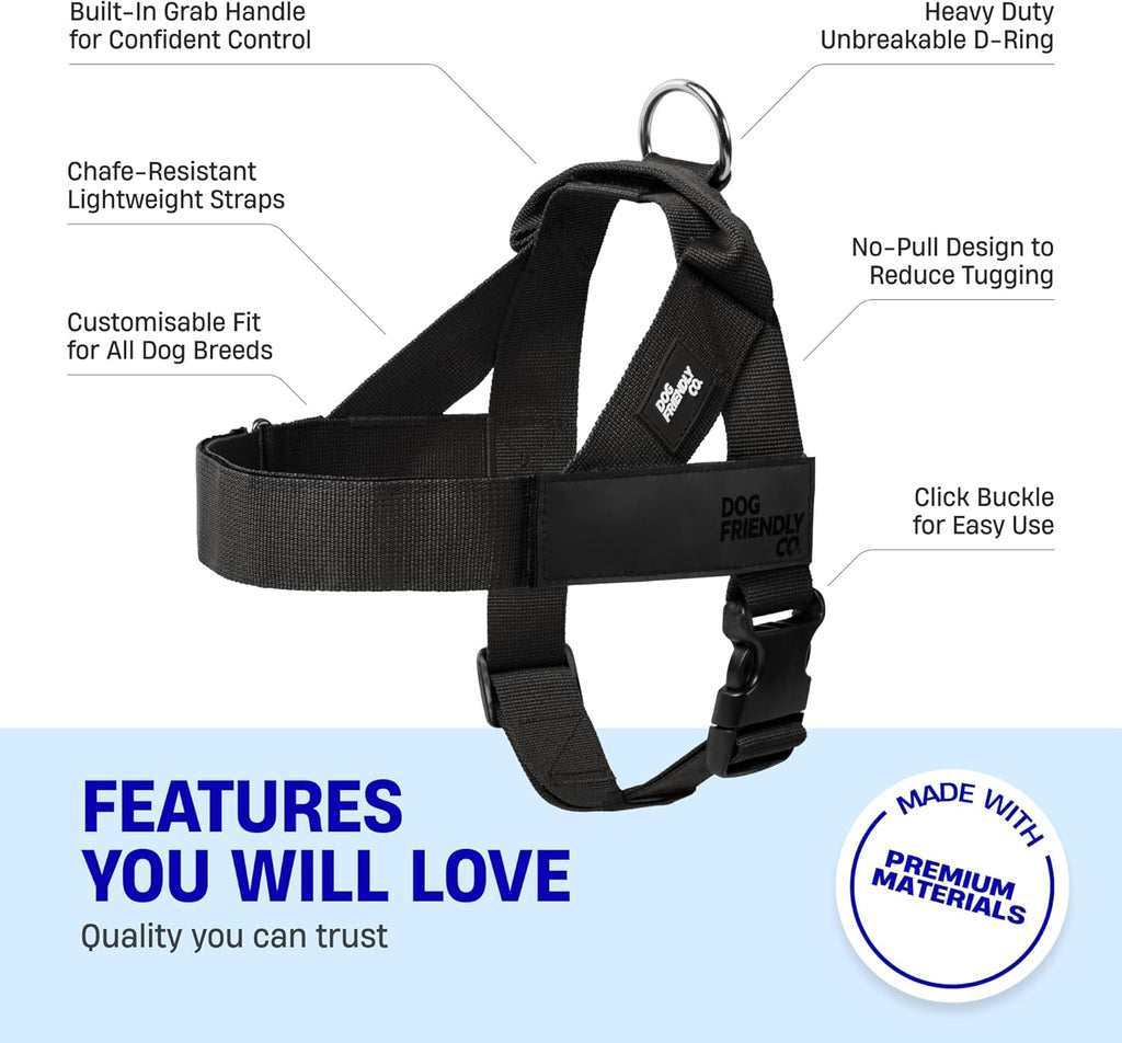 🐕 Dog Harness – Adjustable, Lightweight & Easy-to-Us