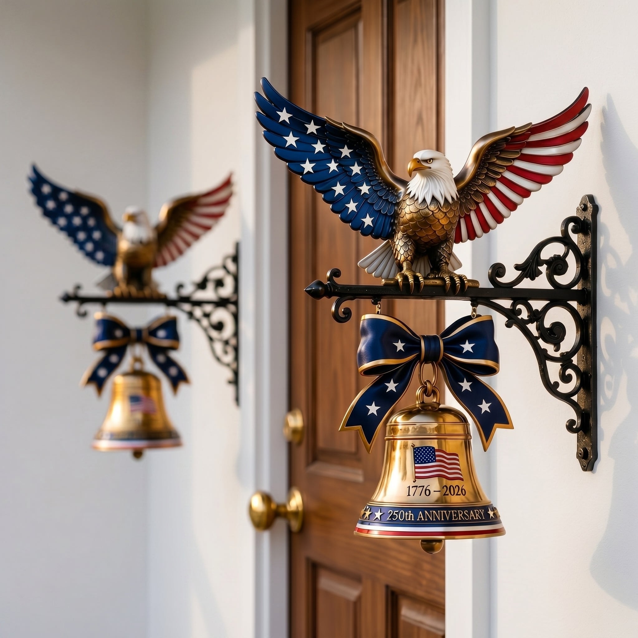 Best Sellers🔔 Ring in the Semiquincentennial: 1776-2026 "Spirit of Liberty" Eagle Bell