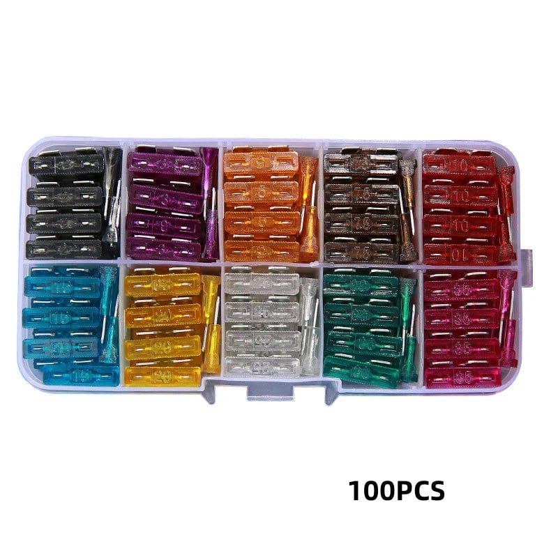 🚗 306-Piece Car Fuse Assortment Kit | Micro, Mini & Standard Blade Fuses with Fuse Puller