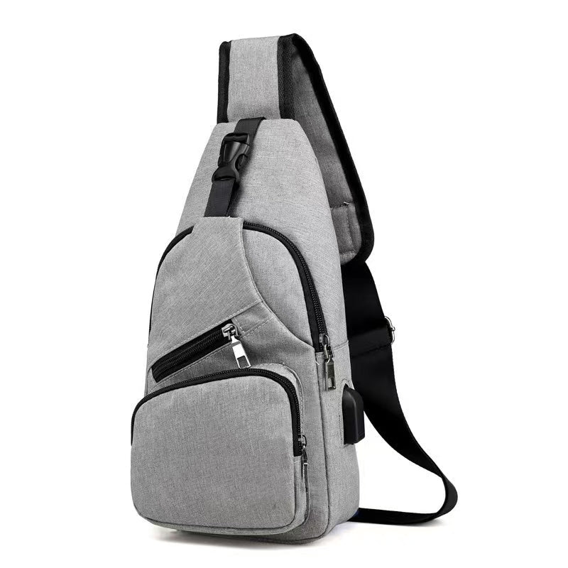 🔥Men's Waterproof Oxford Sling Chest Bag for Travel & Daily Use