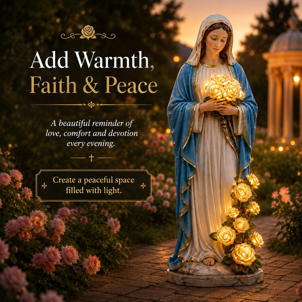 🔥Last Day 49% OFF 💗Virgin Mary Garden Light