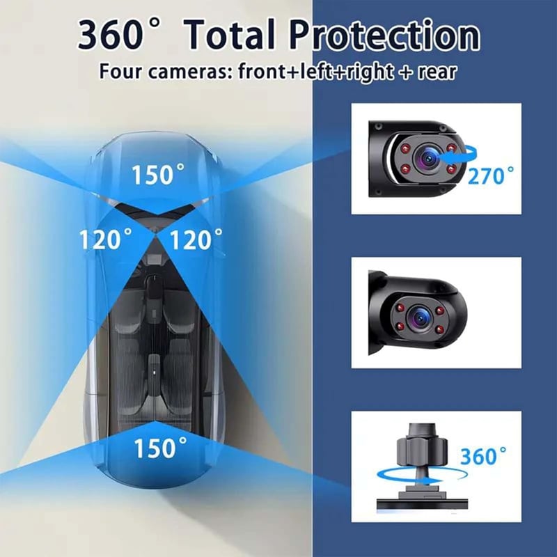 Full View Car Dashcam System
