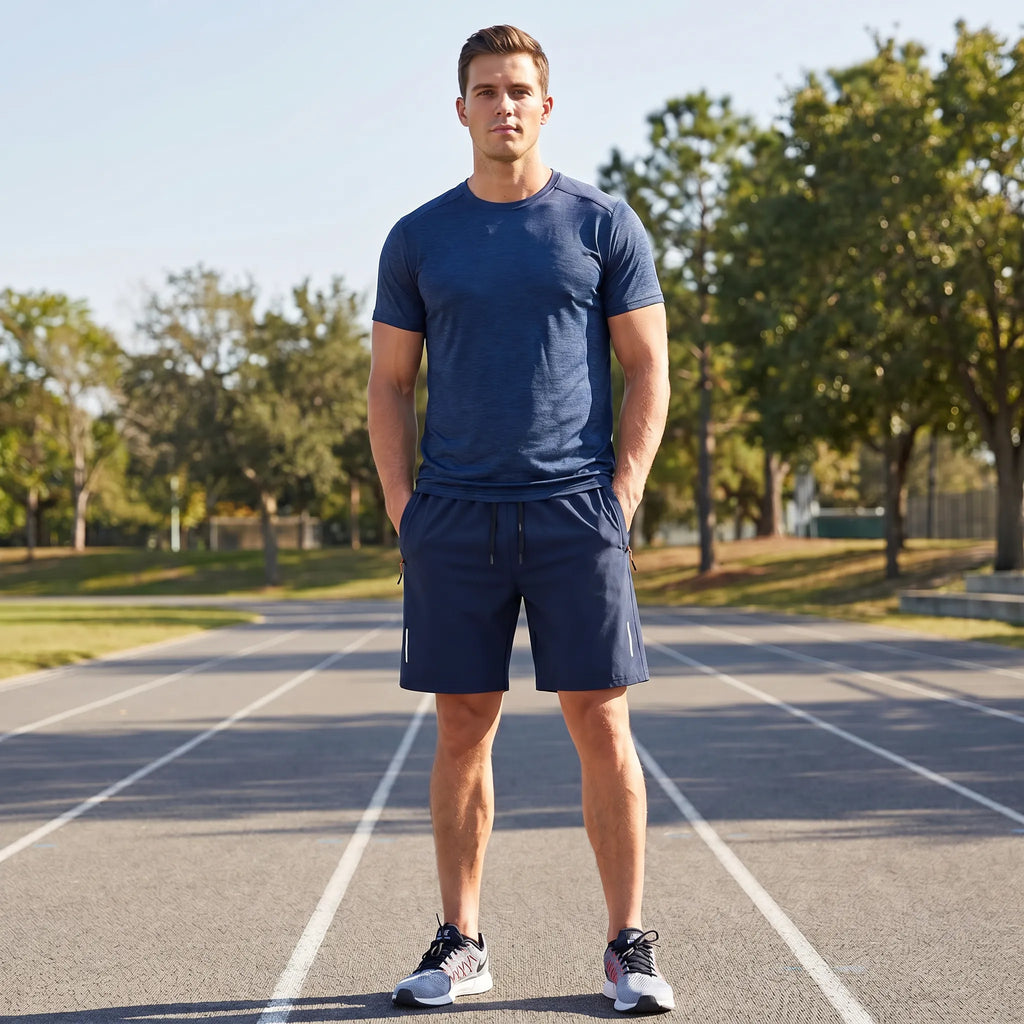 🎉 Men's 5-Pack Quick-Dry Shorts – Lightweight Breathable Athletic & Casual Shorts