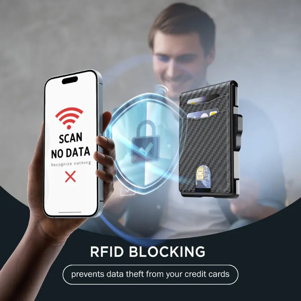 💵 Pop-Up Men's Wallet – Slim, Smart & Secure