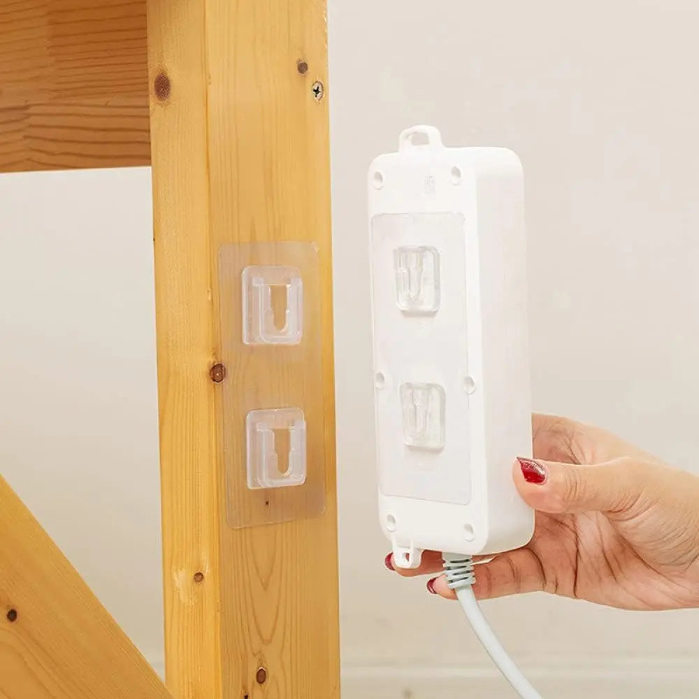 Wall Hooks Hanger - Double Sided Adhesive Suction Cup