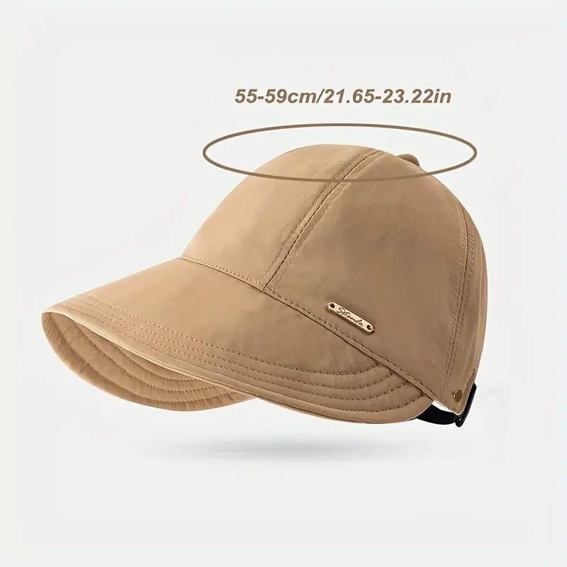 Women's Wide Brim Sun Visor Hat